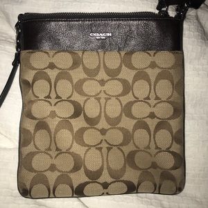 Coach cross body purse